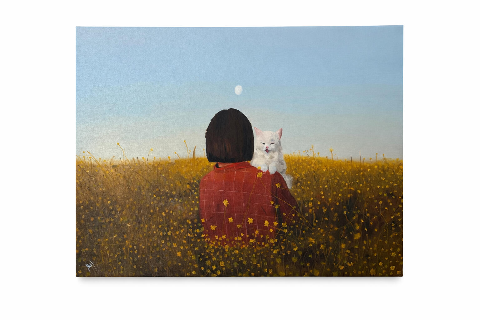 Golden Company Oil on canvas — February 2025 by Bel Sardelic